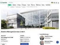 Website Screenshot Bechtle Managed Services GmbH