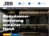 Website Screenshot JBH Johnen Bau- & Haustechnik