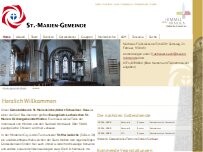 Website Screenshot Gemeindezentrum Albert-Schweitzer-Haus - Ev.-Luth. St.-Marien-Kirchengemeinde