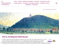 Website Screenshot Evangelischer Kindergarten Barkhausen - Ev. Kirchengemeinde Barkhausen