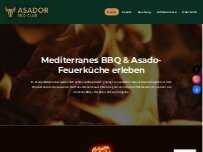 Website Screenshot Asador BBQ Club