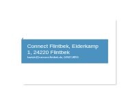 Website Screenshot Connect Flintbek