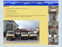 Website Screenshot Kahlert & Metzler GmbH Fliesenverlegearbeiten
