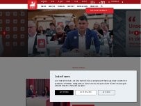 Website Screenshot IG BCE - Industriegewerkschaft Bergbau, Chemie, Energie