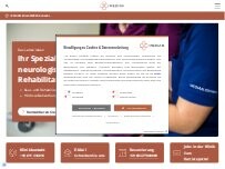 Website Screenshot MEDIAN Klinik NRZ Wiesbaden
