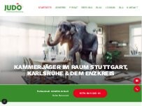 Website Screenshot JUDO Schädlingsbekämpfung