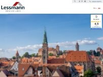 Website Screenshot Lessmann Immobilien