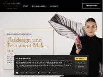 Website Screenshot Studio Élégance nails & permanent make up by Tajana Vukovic