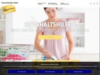 Website Screenshot Haushaltshilfen Halle