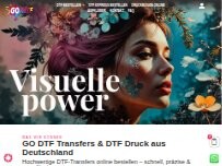 Website Screenshot GO DTF