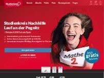 Website Screenshot Studienkreis Nachhilfe Lauf an der Pegnitz