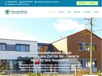 Website Screenshot Gemeinschaftspraxis Sickte