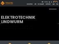 Website Screenshot Elektrotechnik Lindwurm