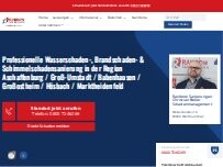 Website Screenshot Rainbow Sanierungen Aschaffenburg - Christian Beller Schadenmanagement