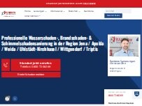 Website Screenshot Rainbow Sanierungen Jena - Christian Öhn