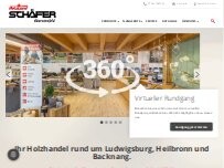Website Screenshot Schäfer HolzLand