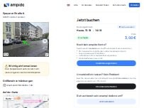 Website Screenshot ampido Parkplatz