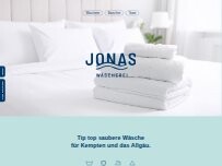 Website Screenshot Wäscherei Jonas GmbH
