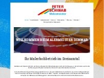 Website Screenshot Peter Schwab Malergeschäft