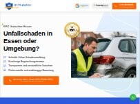 Website Screenshot Kfz-Gutachter Essen - Sachverständigenbüro Hassan