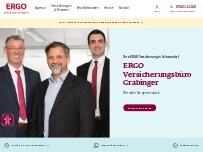 Website Screenshot ERGO Versicherungsbüro Grabinger