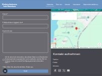 Website Screenshot Kinderschwimmschule Ratzeburg