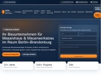 Website Screenshot Bau4u Sp.z.o.o.