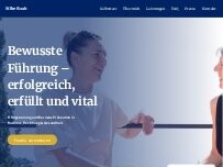 Website Screenshot Nutrigenius - Bewusste Führung, erfolgreich, erfüllt und vital