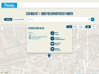 Website Screenshot Debeka Servicebüro Oelde (Versicherungen und Bausparen)