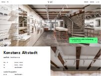 Website Screenshot VIU - Optiker & Brillengeschäft
