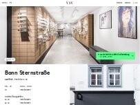 Website Screenshot VIU - Optiker & Brillengeschäft