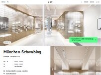 Website Screenshot VIU - Optiker & Brillengeschäft