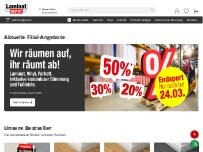 Website Screenshot LaminatDEPOT Hameln