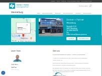 Website Screenshot Donner + Partner Bildungszentren