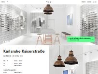 Website Screenshot VIU - Optiker & Brillengeschäft
