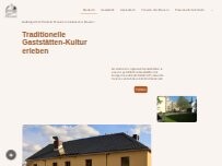 Website Screenshot Brauschänke Schöneck