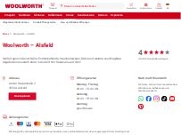 Website Screenshot Woolworth