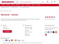 Website Screenshot Woolworth