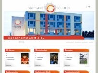 Website Screenshot Private Oberlandschulen Weilheim e.V.