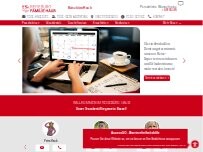 Website Screenshot Reisebüro Familie Haub