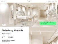 Website Screenshot VIU - Optiker & Brillengeschäft