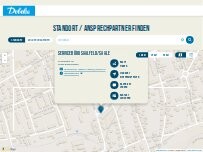 Website Screenshot Debeka Servicebüro Saalfeld/Saale (Versicherungen und Bausparen)