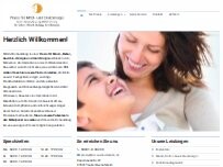 Website Screenshot Dres. med. dent. Robert Ordung und Sabine Nickel-Ordnung