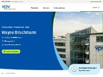Website Screenshot VPV Versicherungen Wayne Bruchmann