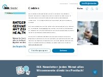 Website Screenshot IKK classic