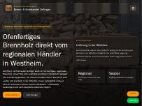 Website Screenshot Andreas Zellinger Brenn- & Holzhandel