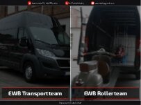 Website Screenshot EWB Transportteam