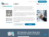 Website Screenshot IKK classic