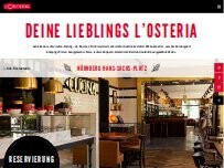 Website Screenshot L'Osteria Nürnberg am Hans-Sachs-Platz