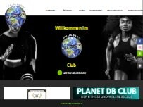 Website Screenshot Planet DB Fitness Daniel Balzert